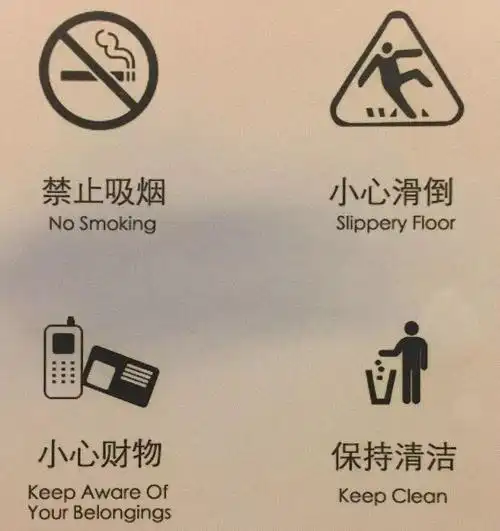 发现生活中身边的英语