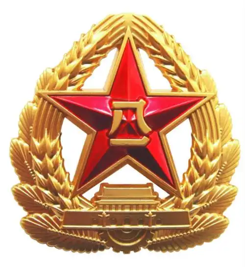 一分钟读懂解放军Ο七式帽徽