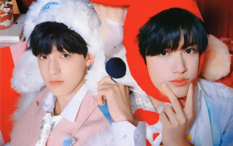 【张极 张泽禹】《伤心的人别听慢歌》双人同屏直拍「tf家族2023新年