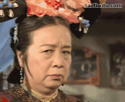 容嬷嬷一脸鄙视动图表情