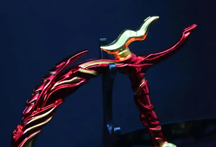 斗罗大陆玩具魂骨动漫周边唐三外附八蛛矛进化版合金模型 八蛛矛(金色