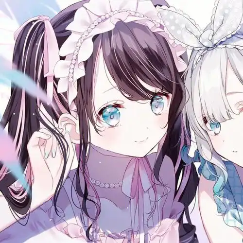 动漫闺蜜头像  #动漫女生闺蜜头像二人  #神仙动漫闺蜜头像