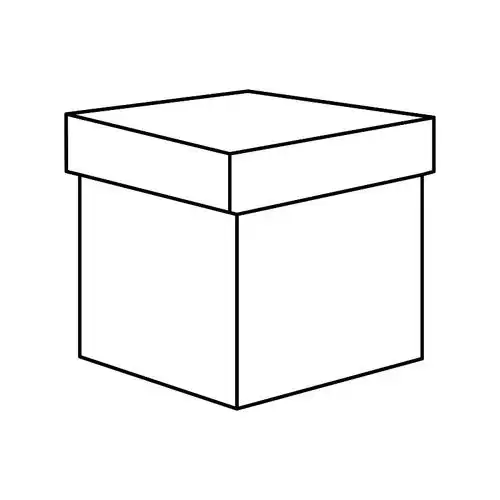 圣诞盒子剪影,礼物图标,象征,设计.矢量插图孤立在白色背景.图片