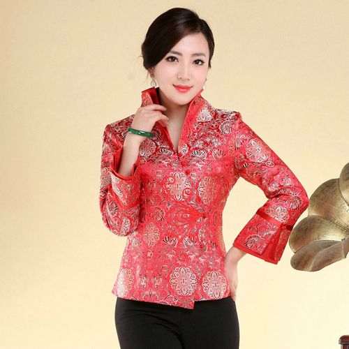 秋装女士唐装上衣