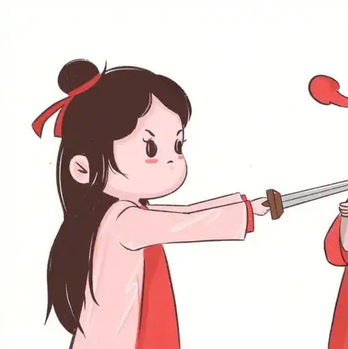 卡哇伊情侣头像紫霞至尊宝