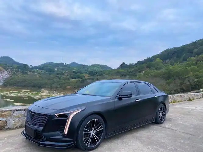 凯迪拉克ct6黑武士真是越看越帅