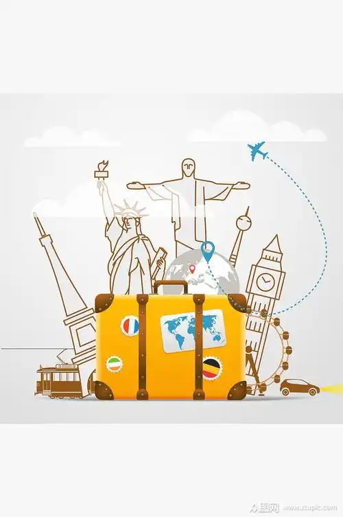 精美旅游名胜矢量素材