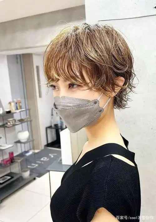 日系短发纹理烫 给你要的时髦感!