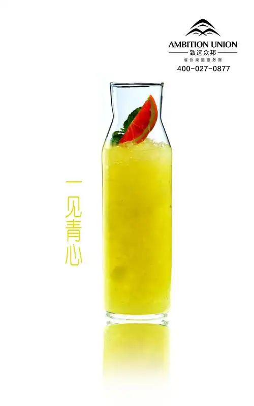 爽口的青桔汁,色泽自然清透,入口青桔独有的味道