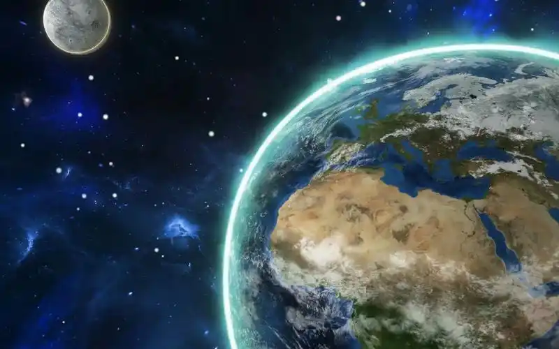 4k震撼唯美地球背景不知不觉沉浸于精彩而震撼的视觉盛宴之中.