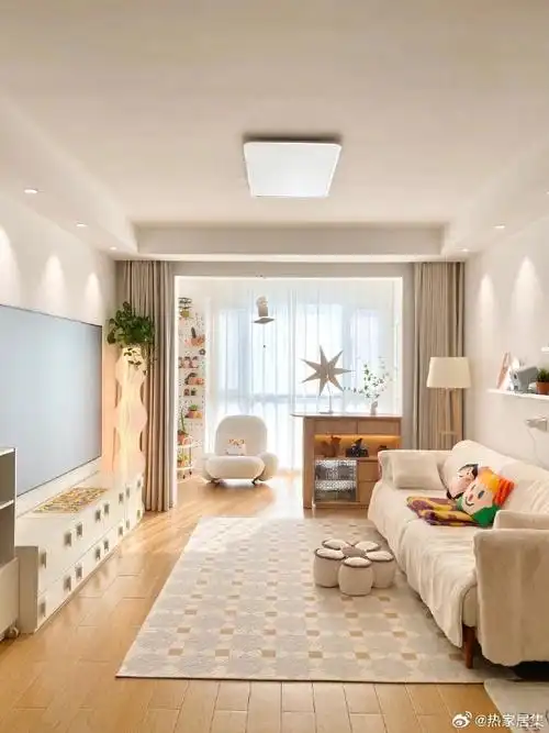 温馨原木风,整个家都软乎乎的#冬日宅家时刻