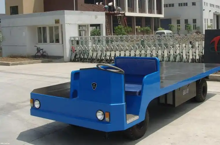 蓄电池搬运车5吨电动平板车