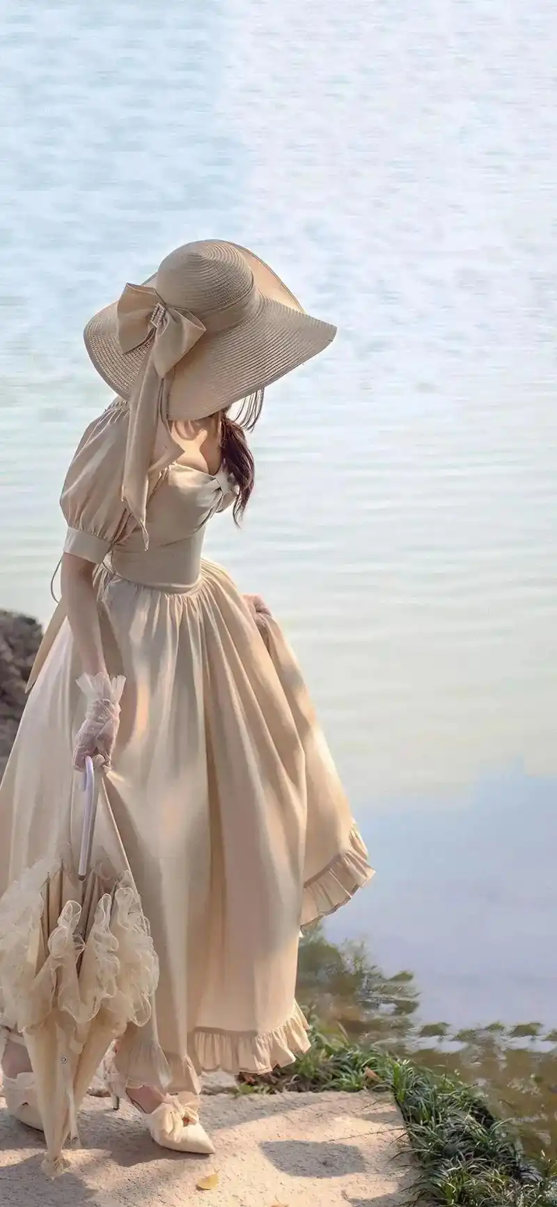 女生画饼大全.#背景图 #背景#唯美背景 #漂亮姐姐 听说你 - 抖音