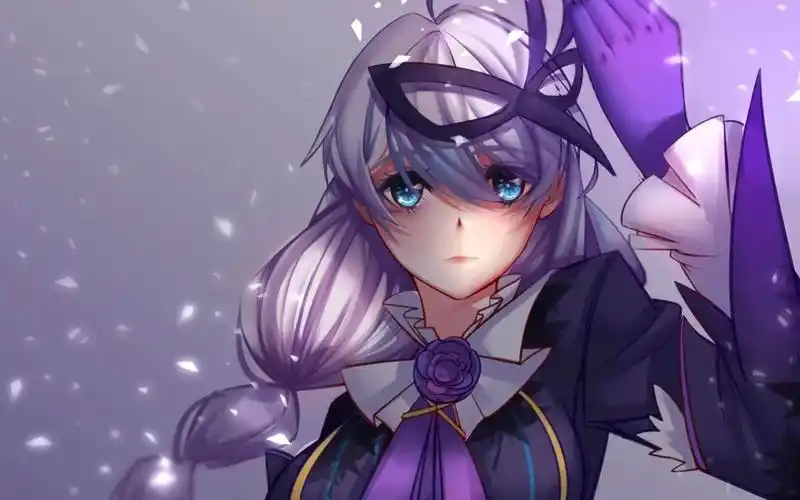 唯美动漫少女高清壁纸图片