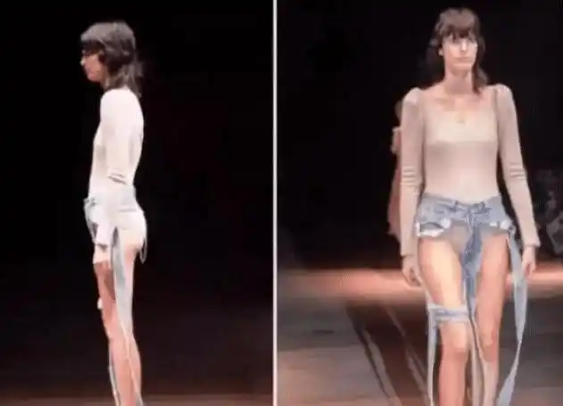 日本流行"牛仔丁字裤",没有一块完整布,什么也挡不住!
