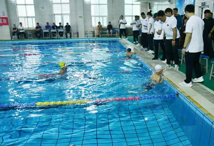 少年"儿童青少年主题健身活动暨2024年广阳区首届小学生游泳比赛开赛