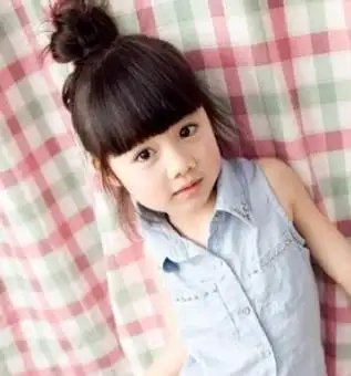 百变女宝宝中长发型好玩又好看