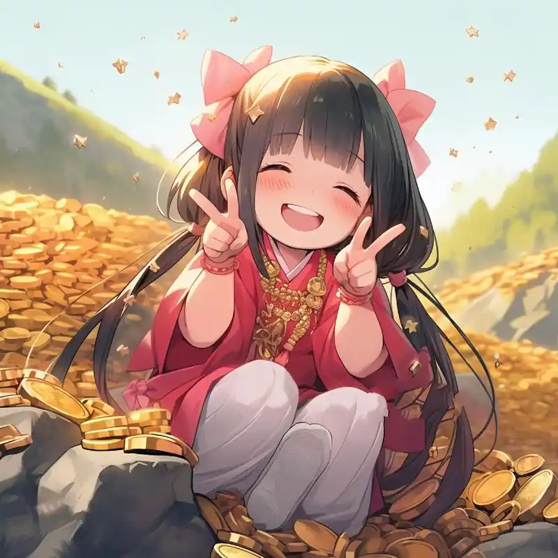 招财头像/金链一带谁都不爱/暴富 转运 财运 听说用了这头像 财运就来