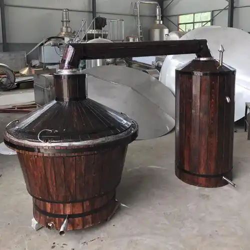 仿古甑锅白酒蒸酒器家用小型酿酒设备粮食发酵不锈钢内胆蒸馏器