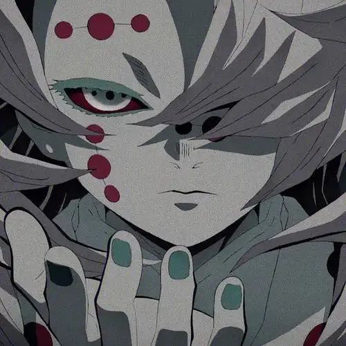 动漫头像鬼灭之刃の蜘蛛