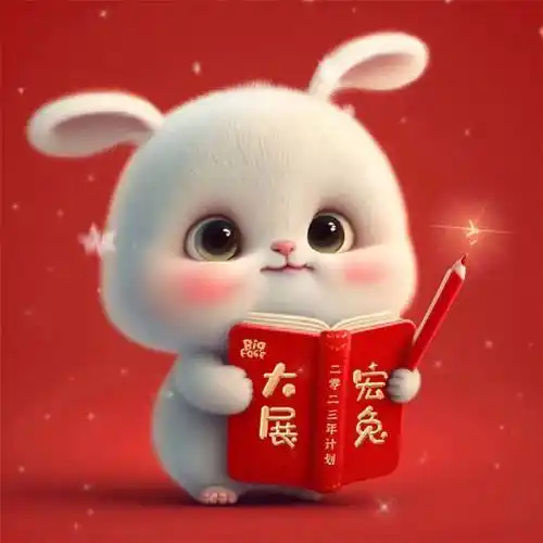 2023新年兔年头像|软萌可爱兔子头像 高清好看微信头像图片_整理_校服