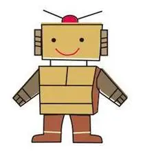 机器人的简笔画绘画教程