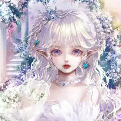 动漫梦幻闺蜜头像可爱精致图片