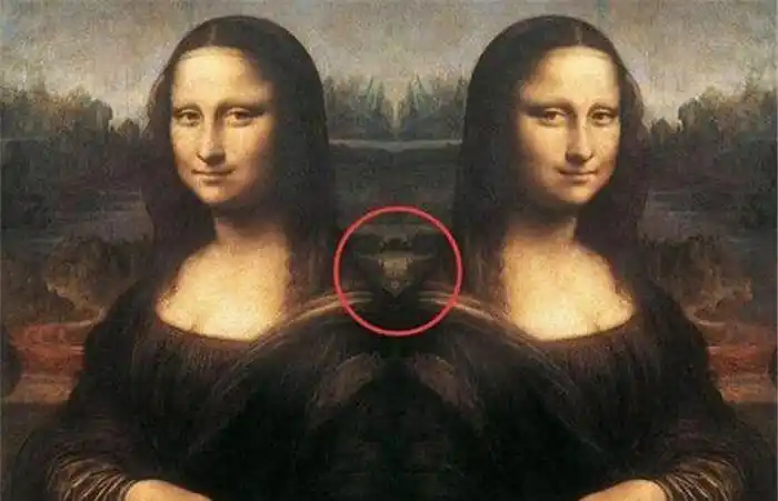 达芬奇的画里有外星人