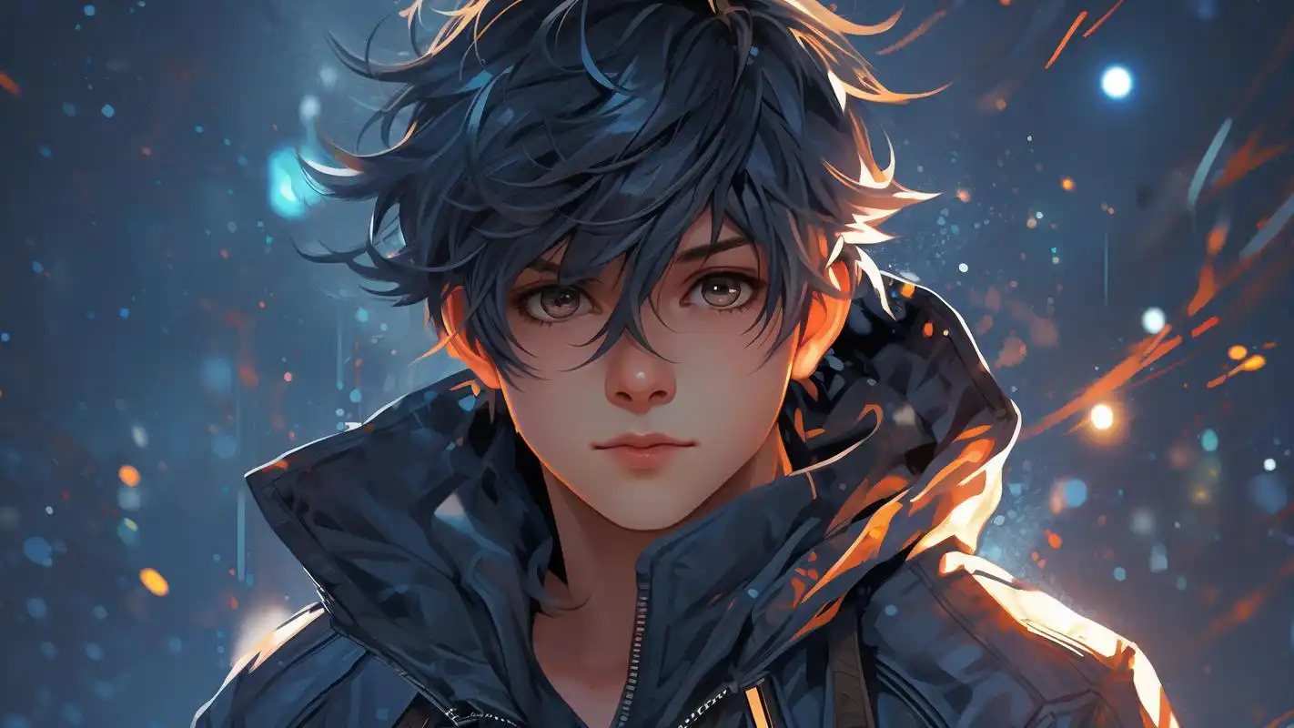 动漫男生壁纸图片星空90帅气来袭95