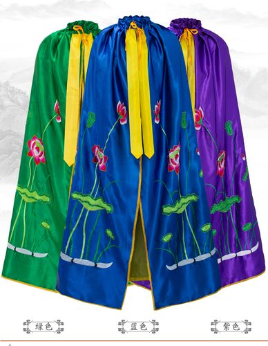 佛像披风佛衣佛袍莲花观音斗篷佛披菩萨衣服民族服装