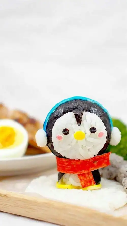 可爱好吃的便当萌萌哒图片