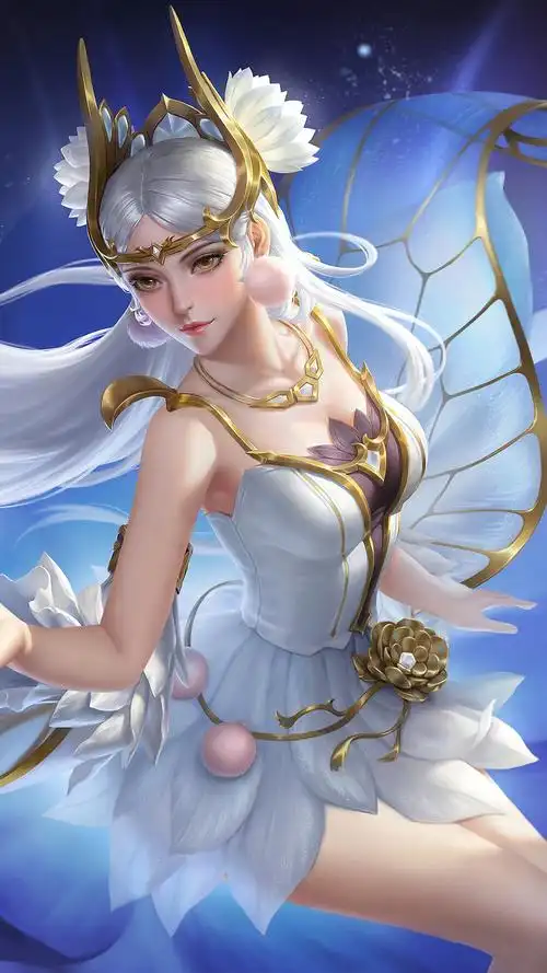 王者荣耀女英雄貂蝉-金色仲夏夜同人p衣图