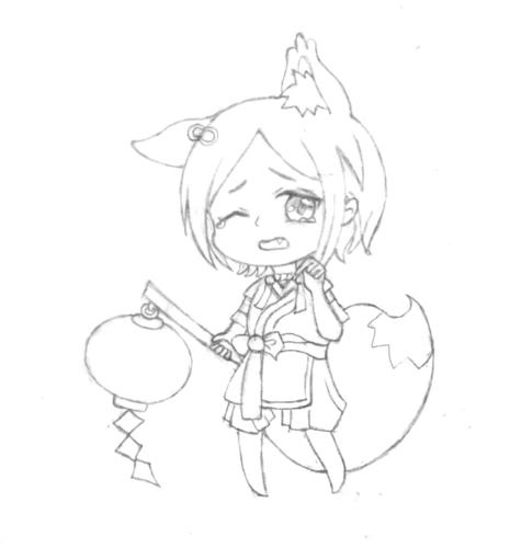 人物漫画——小狐狸