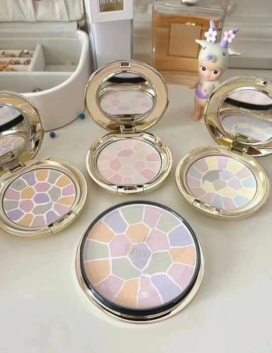 粉饼天花板 elegance 日本奥尔滨e大饼8.8g定妆控油家庭装便携装