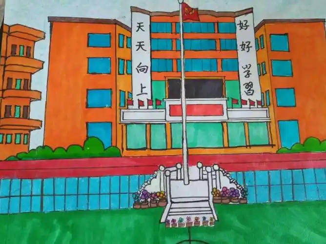 "忆初心,绘梦想"— 实验小学"我爱我的校园"作品展