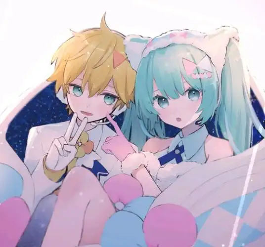葱蕉蕉葱mikulen镜音连初音未来