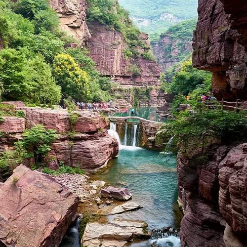 [焦作云台山风景名胜区-云台山年卡]门票 观光车 凤凰岭索道 茱萸峰