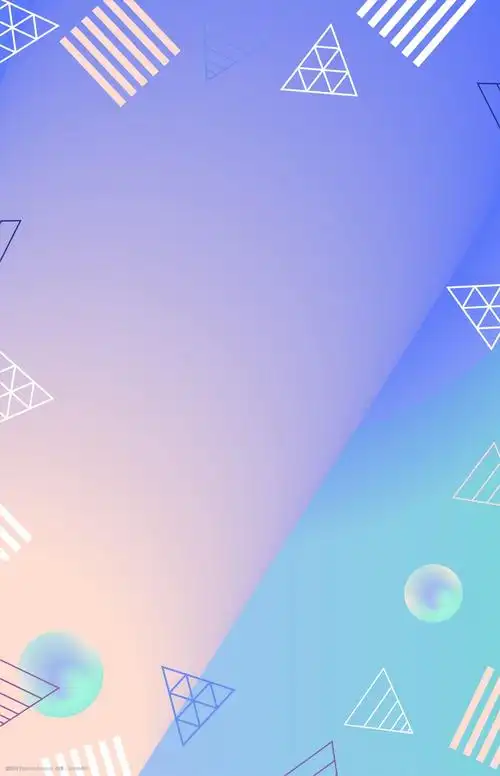创意几何渐变背景素材