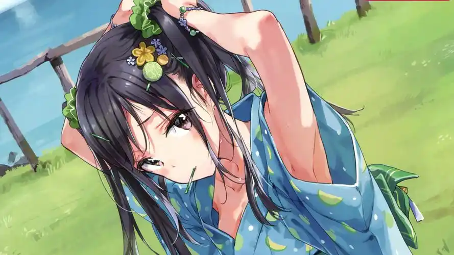 性感动漫美女高清桌面壁纸高清大图预览1920x1080_卡通动漫下载_美桌