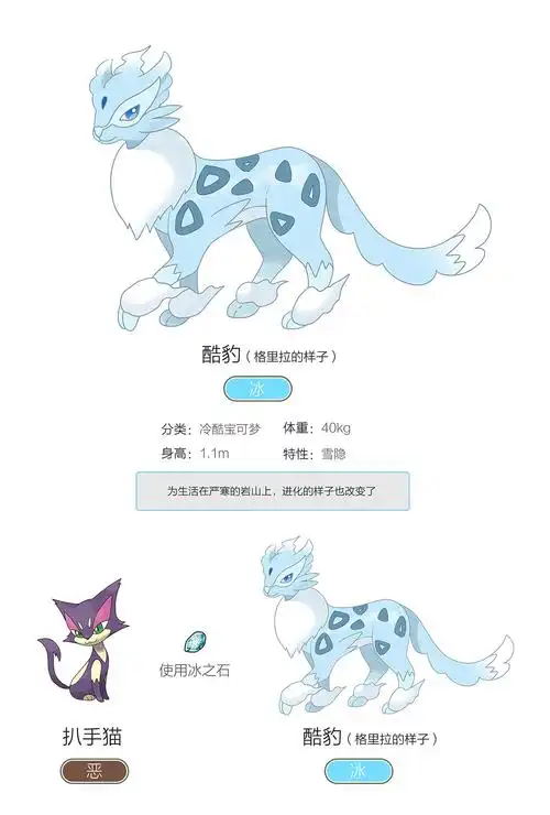 宝可梦原创地区形态