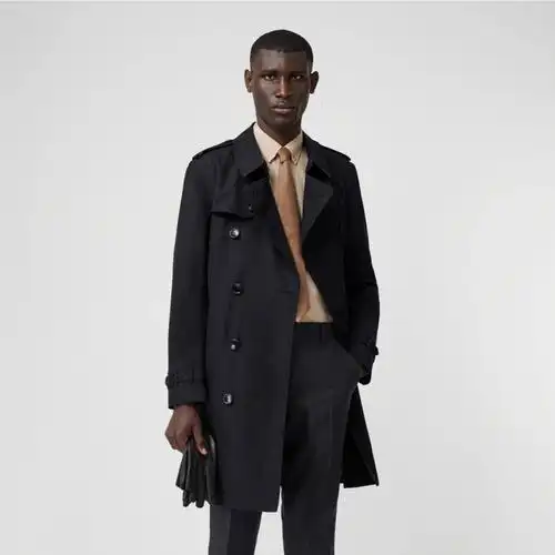 burberry男款经典kensington风衣