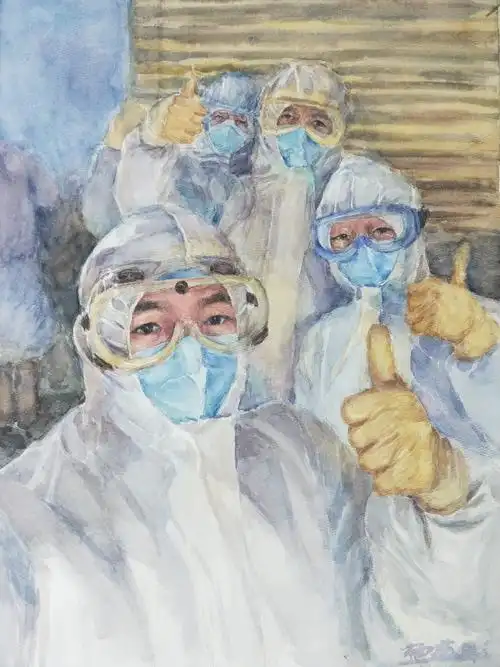 绘英雄风采 展民族精神——哈尔滨市美术教师线上抗疫主题绘画作品展