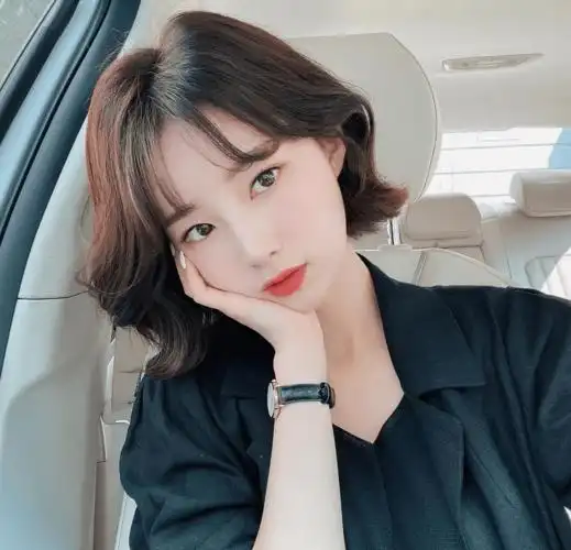 "短发烫卷卷",巨好看.