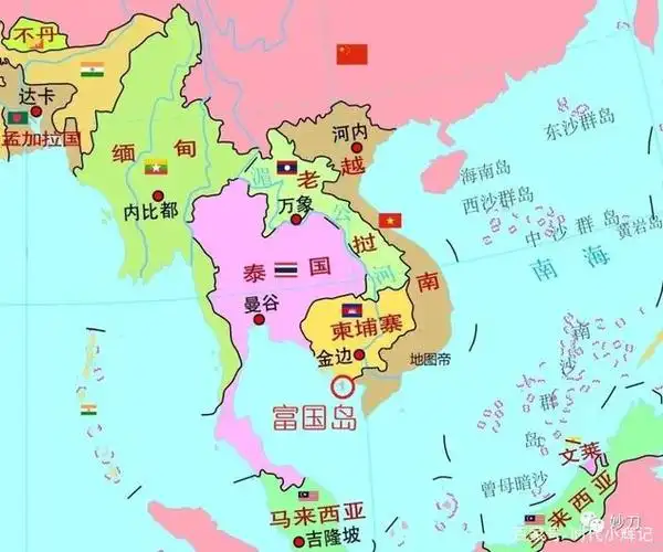 广西!你的身后是越南!