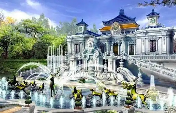 12张圆明园复原图十分壮观却被列强一把火烧光令人心痛