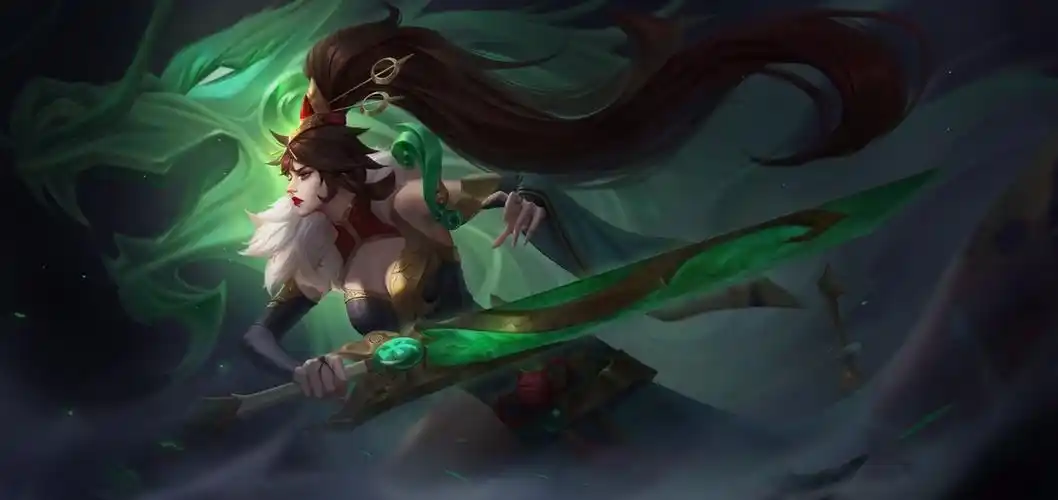 王者荣耀花木兰同人插图