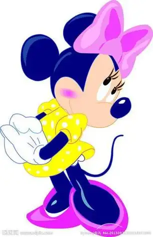 卡通人物米老鼠简笔画彩色 简笔画图片大全-蒲城教育文学网