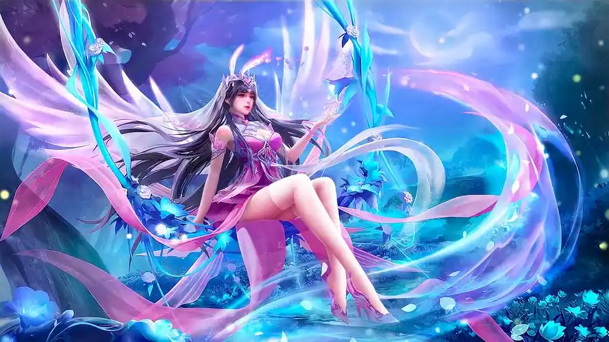 斗罗大陆小舞新造型图片壁纸ps