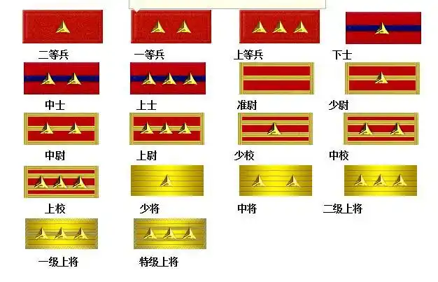 这是上将军衔吧!怎么会在楚云飞领口上