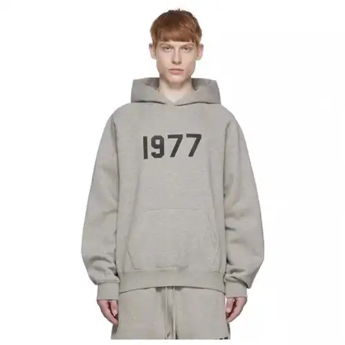 高端原厂essentials卫衣男士连帽潮牌宽松fog高街女士薄绒秋1977